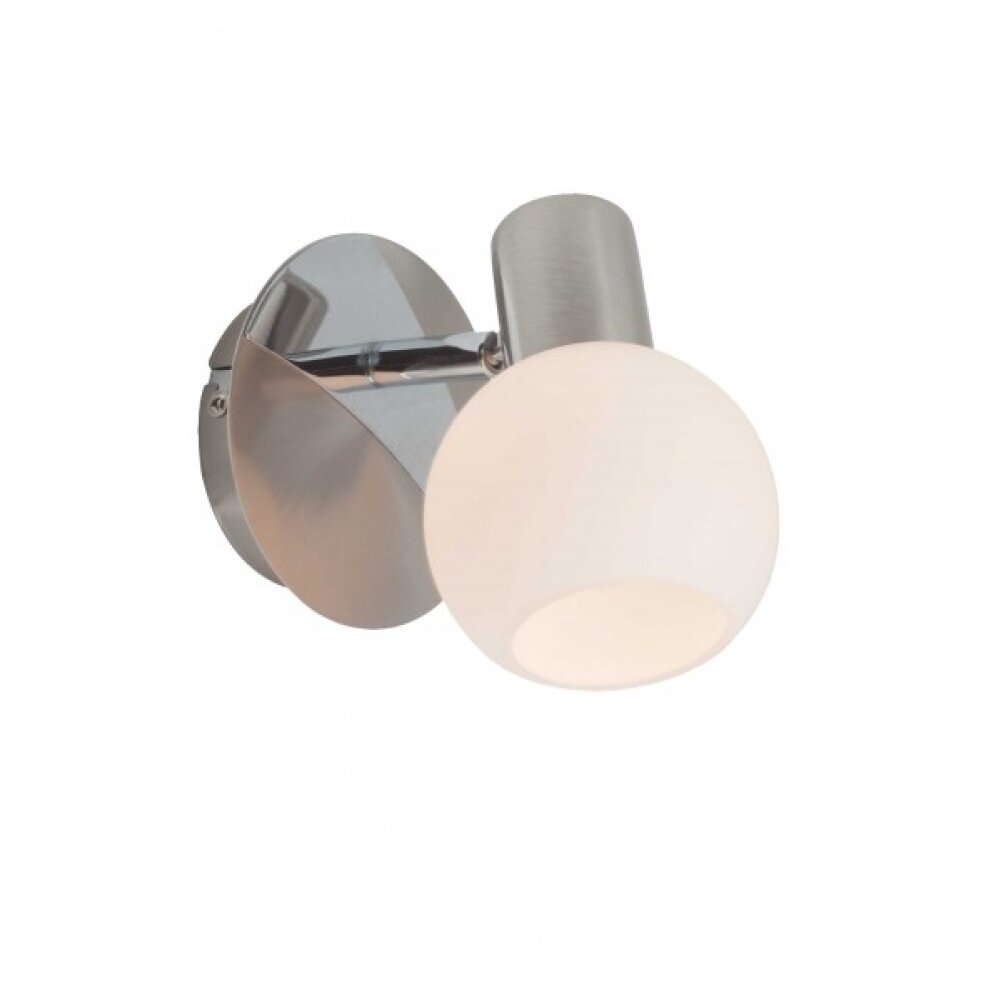 Spot mural Brilliant Tiara Blanc, 1 lumière main product photo