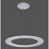 Suspension Paul Neuhaus PURE-COSMO LED Aluminium, 17 lumières, Télécommandes
