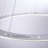 Suspension Paul Neuhaus PURE-COSMO LED Aluminium, 25 lumières, Télécommandes
