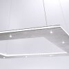Suspension Paul Neuhaus PURE-COSMO LED Aluminium, 21 lumières, Télécommandes