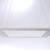 Suspension Paul Neuhaus PURE-COSMO LED Aluminium, 21 lumières, Télécommandes