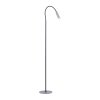 Lampadaire Paul Neuhaus PURE-GEMIN LED Aluminium, Noir, 1 lumière