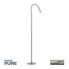 Lampadaire Paul Neuhaus PURE-GEMIN LED Aluminium, Noir, 1 lumière