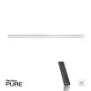 Plafonnier Paul Neuhaus PURE-LINES LED Aluminium, 1 lumière, Télécommandes