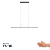Suspension Paul Neuhaus PURE-LITE LED Anthracite, 1 lumière