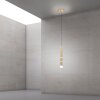 Suspension Paul Neuhaus PURE-VEGA LED Laiton, 3 lumières