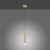 Suspension Paul Neuhaus PURE-VEGA LED Laiton, 3 lumières