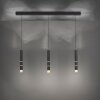 Suspension Paul Neuhaus PURE-VEGA LED Noir, 9 lumières