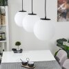 Suspension Karhia Noir, 3 lumières