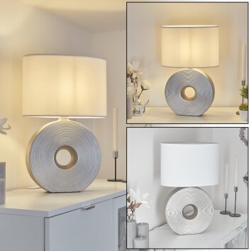 Lampe de table  Saija Argenté, 1 lumière