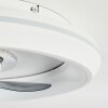 Ventilateur de plafond  Tirkkala LED Blanc, 1 lumière
