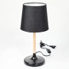 Lampe de table  Frecheiro Écru, Noir, 1 lumière