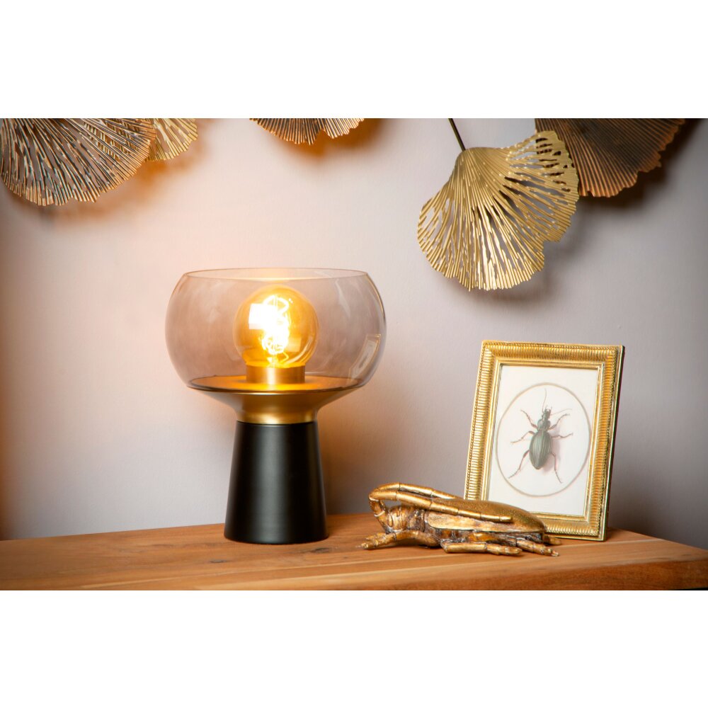 Lampe de table Lucide FARRIS Noir, 1 lumière main product photo