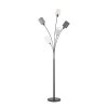 Lampadaire Fischer & Honsel Koi Noir, 5 lumières