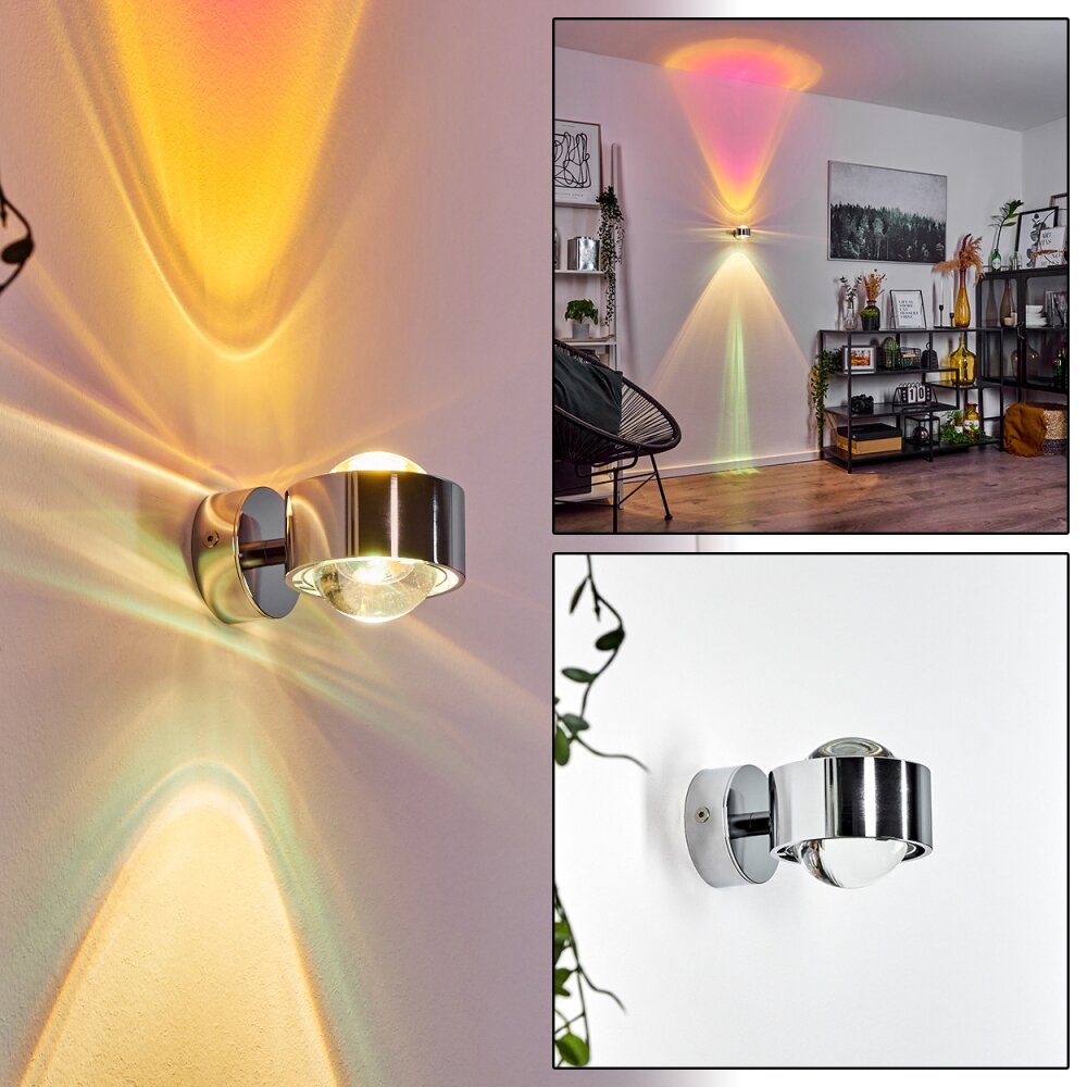 Applique murale Sapri Chrome, 1 lumière main product photo