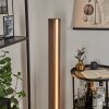 Lampadaire  Kyneton LED Bois foncé, Noir, 1 lumière