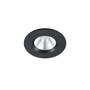 Spot encastrable Trio Zenia LED Noir, 1 lumière