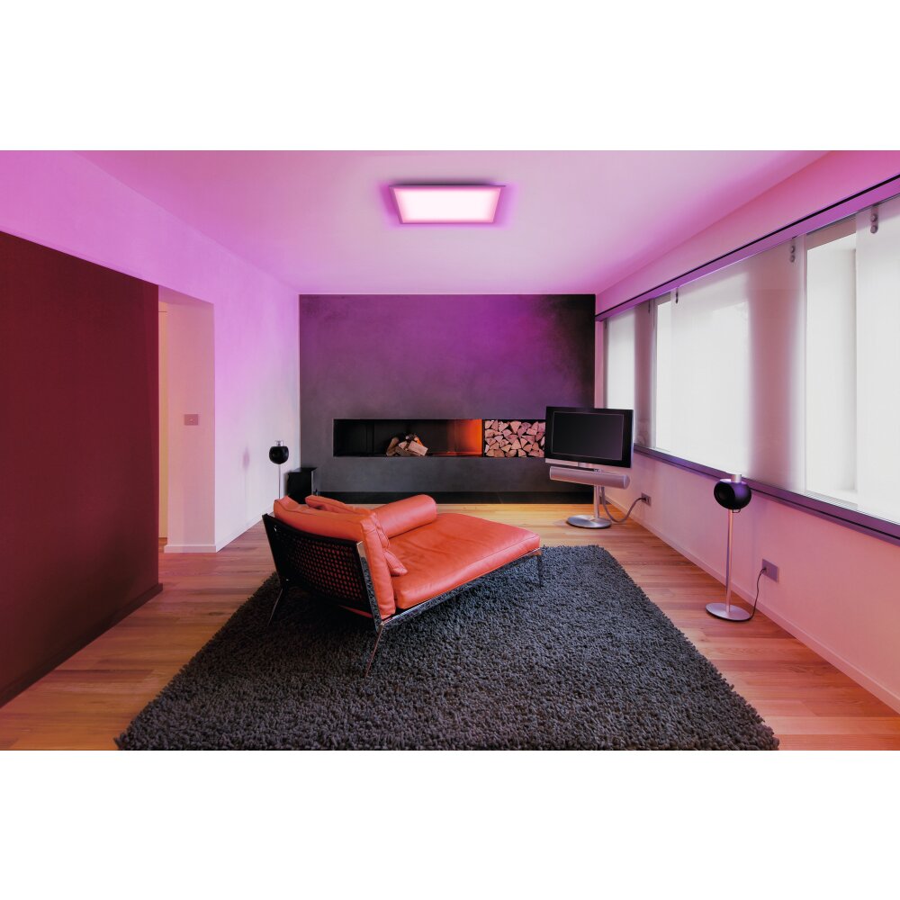 Plafonnier LEDVANCE SMART+ Blanc, 1 lumière, Changeur de couleurs main product photo