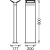 Borne lumineuse LEDVANCE ENDURA Gris, 1 lumière