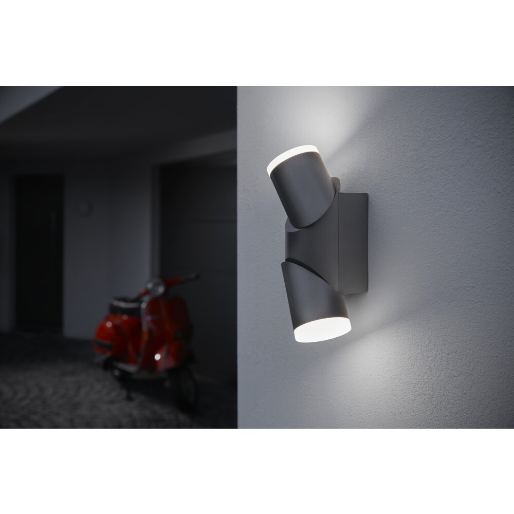 Applique murale d'extérieur LEDVANCE ENDURA Anthracite, 2 lumières main product photo
