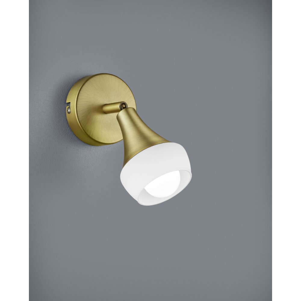 Applique murale Trio-Leuchten Trumpet Laiton, 1 lumière main product photo