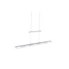 Suspension Leuchten-Direkt NELE LED Acier inoxydable, 5 lumières