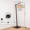 Lampadaire  Callide Noir, 1 lumière