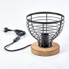 Lampe de table  Omba Écru, Noir, 1 lumière