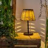 Lampe de table solaire  Chillaiza LED Noir, 1 lumière