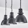 Suspension  Tallaa Noir, 3 lumières