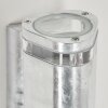 Applique murale d'extérieur  Amyton Acier inoxydable, Transparent, Zingué, 2 lumières