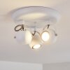 Plafonnier Gadmen Blanc, 3 lumières Plafonnier Gadmen Blanc, 3 lumières