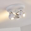 Plafonnier Gadmen Blanc, 3 lumières Plafonnier Gadmen Blanc, 3 lumières