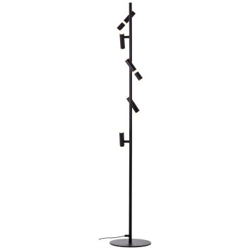 Lampadaire Brilliant Lagano LED Noir, 1 lumière