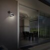 Applique murale d'extérieur Brilliant Matfen LED Noir, 1 lumière