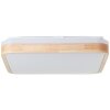 Plafonnier Brilliant Tumeo LED Brun, Blanc, 1 lumière