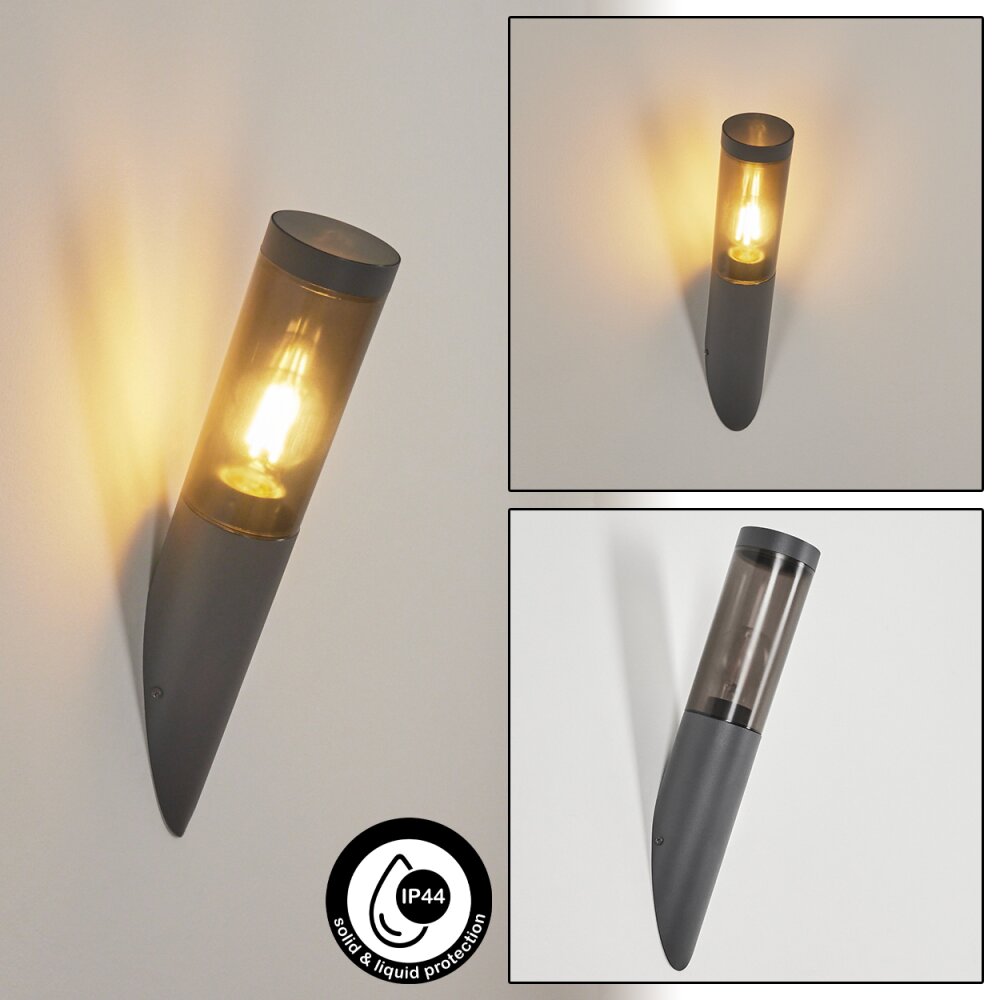 Applique murale d'extérieur  Gaborone Anthracite, 1 lumière main product photo