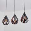 Suspension  Marang Noir, 3 lumières