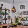Suspension  Marang Noir, 1 lumière