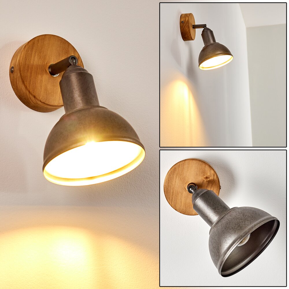 Applique murale Tholen Brun, 1 lumière main product photo