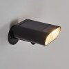 applique solaire  Usmagama LED Noir, 1 lumière, Détecteur de mouvement