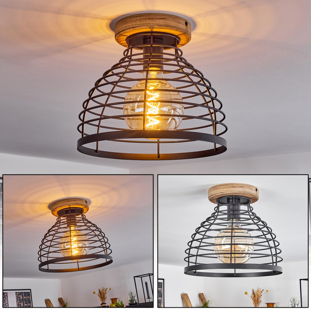 Plafonnier Omba Bois clair, 1 lumière main product photo