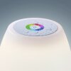 Lampe à poser FHL easy Barletta LED Blanc, 1 lumière, Changeur de couleurs