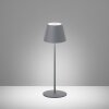 Lampe à poser FHL easy Cosenza LED Gris, 1 lumière, Changeur de couleurs