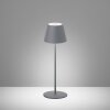 Lampe à poser FHL easy Cosenza LED Gris, 1 lumière, Changeur de couleurs