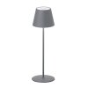 Lampe à poser FHL easy Cosenza LED Gris, 1 lumière, Changeur de couleurs