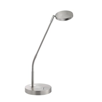 Lampe de table FHL easy Luna LED Nickel mat, 1 lumière