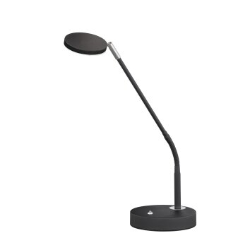 Lampe de table FHL easy Luna LED Noir, 1 lumière