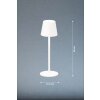 Lampe de table FHL easy Tropea LED Blanc, 1 lumière