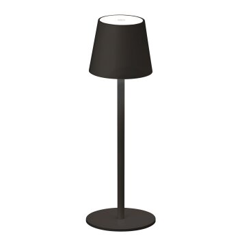 Lampe de table FHL easy Tropea LED Noir, 1 lumière